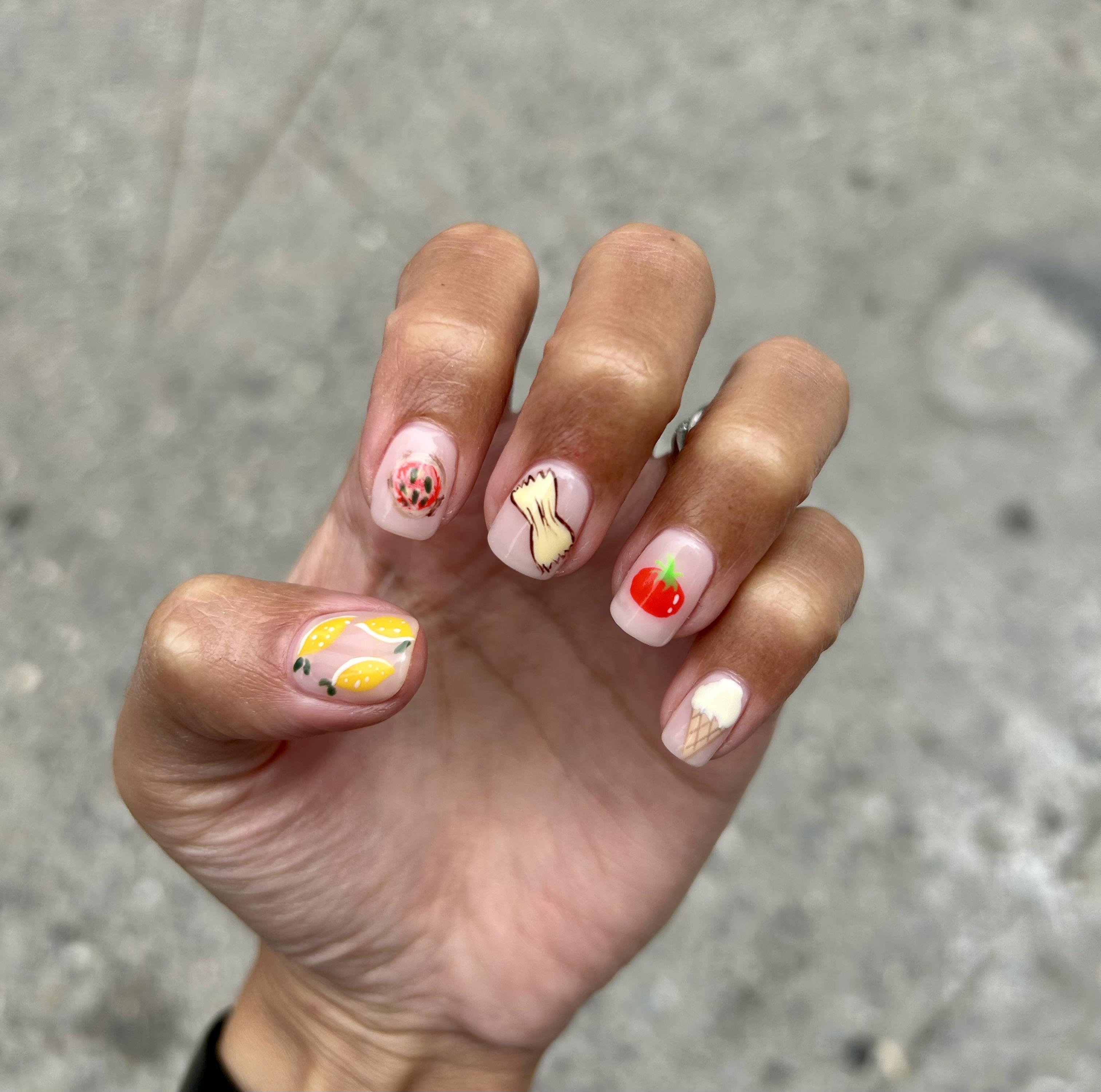 Princess Forman on X: Louis Vuitton nails. I was in love with