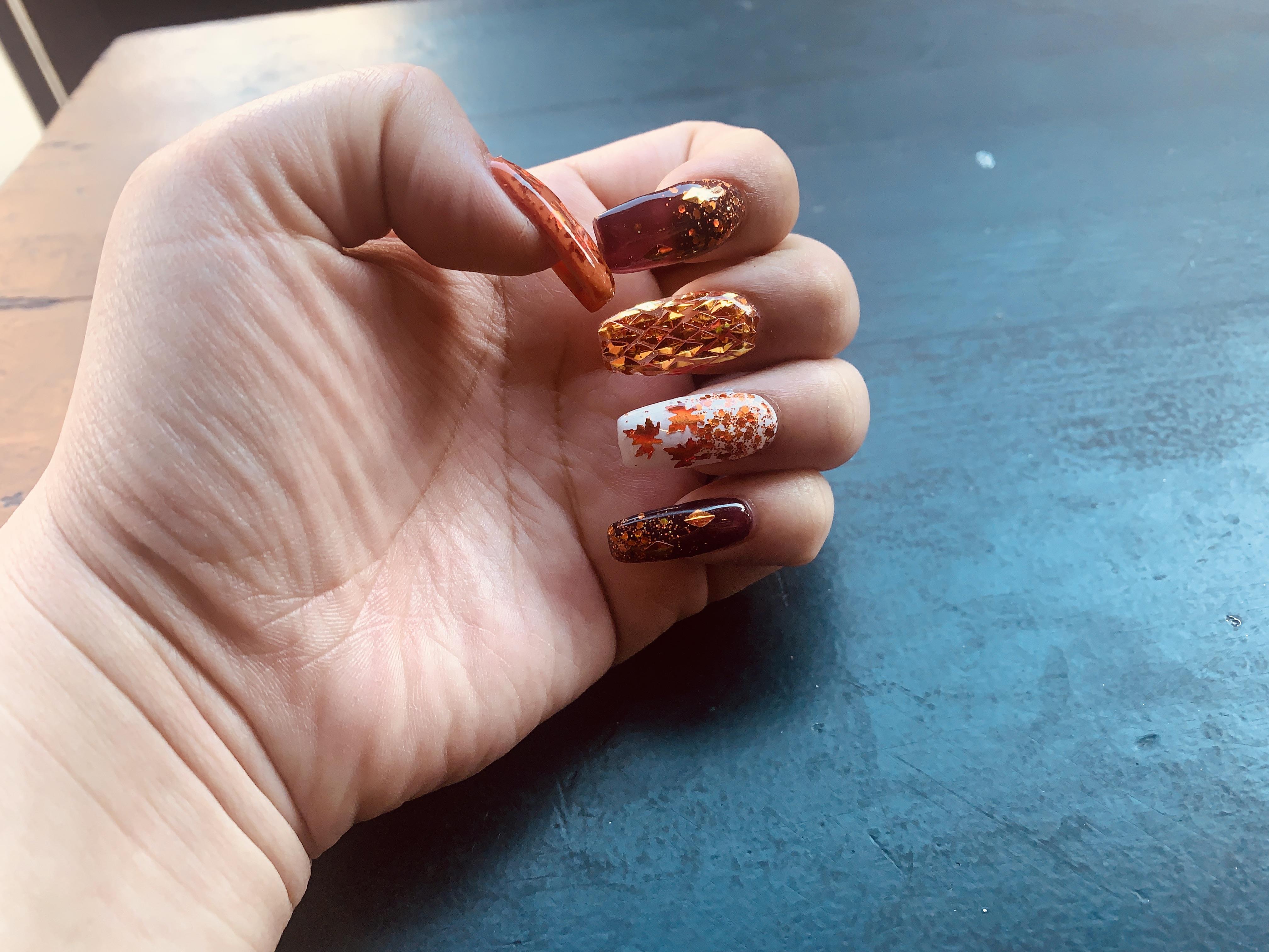 Sandra's nail's - Louis Vuitton monogram nails designs