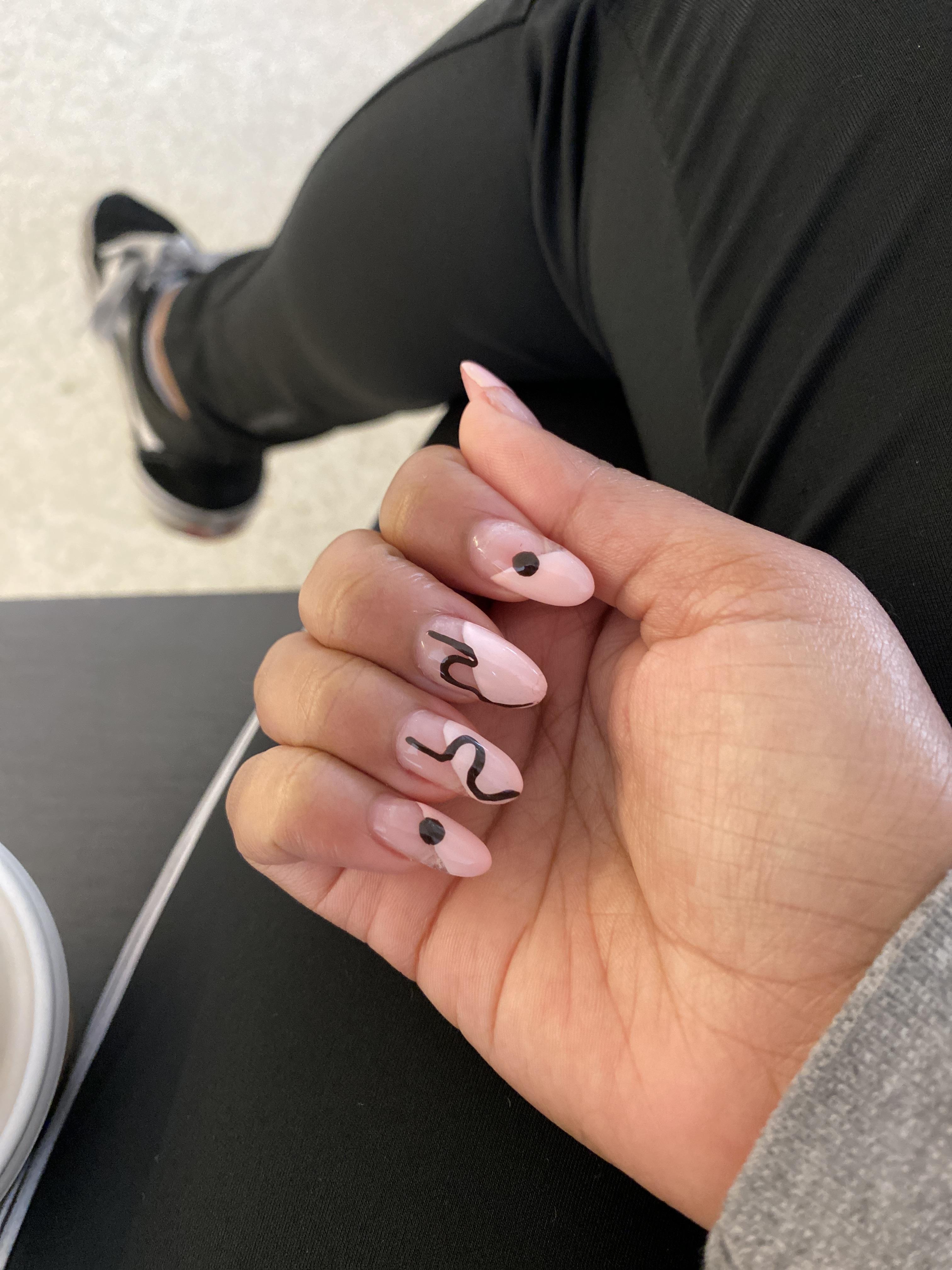 Sandra's nail's - Louis Vuitton monogram nails designs